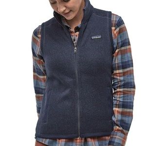 Patagonia navy better sweater fleece vest